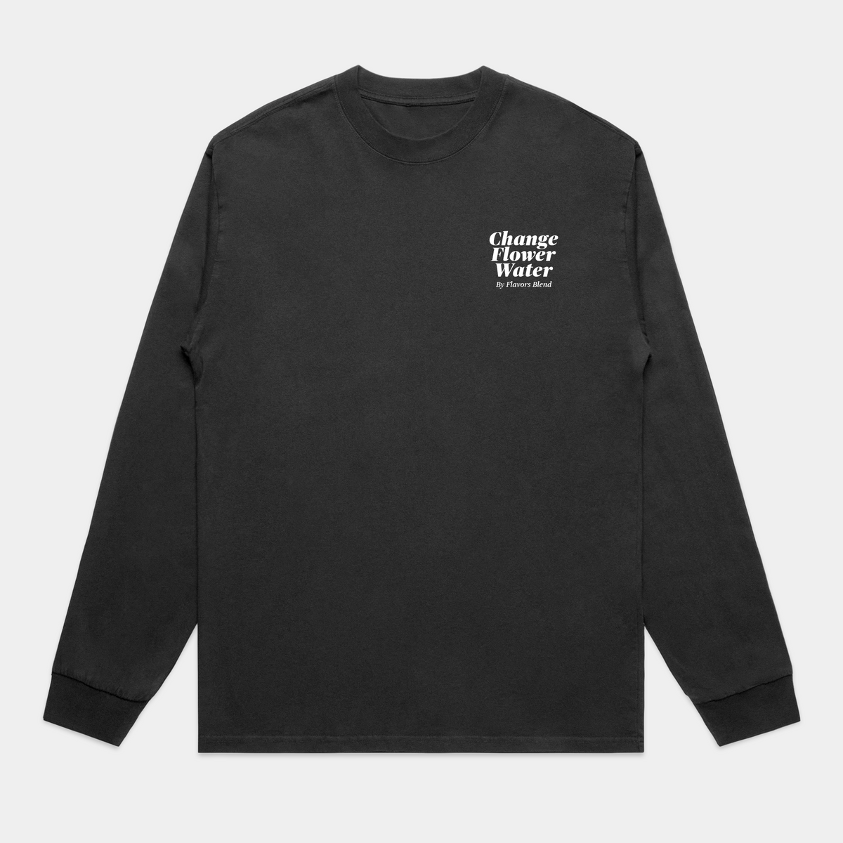 CFW HEAVY LS TEE - GRAPHITE