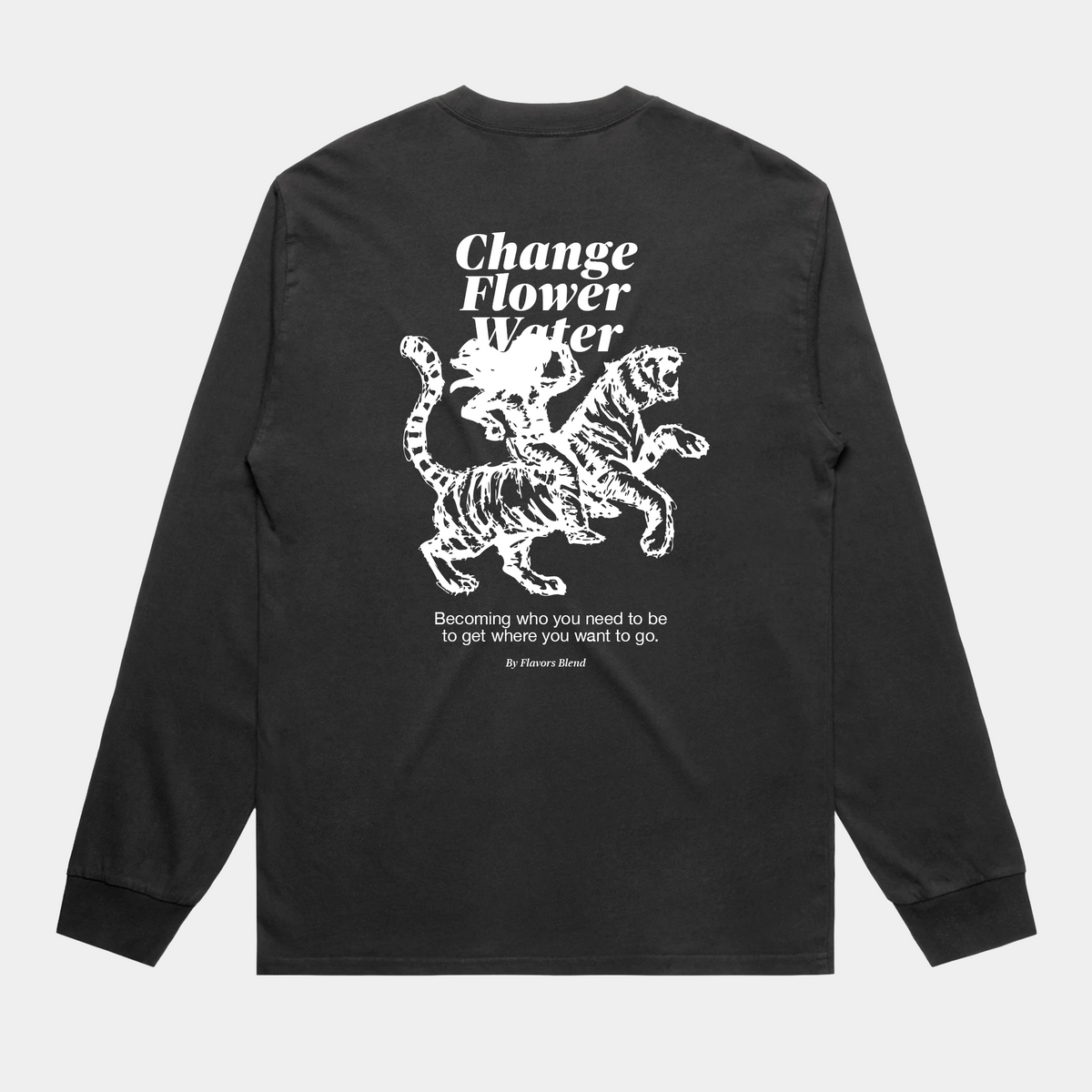 CFW HEAVY LS TEE - GRAPHITE