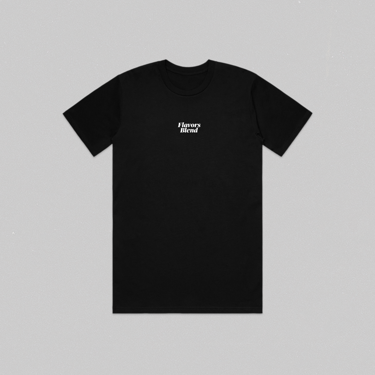 STANDARD FIT INTERLOCK LOGO TEE // BLACK