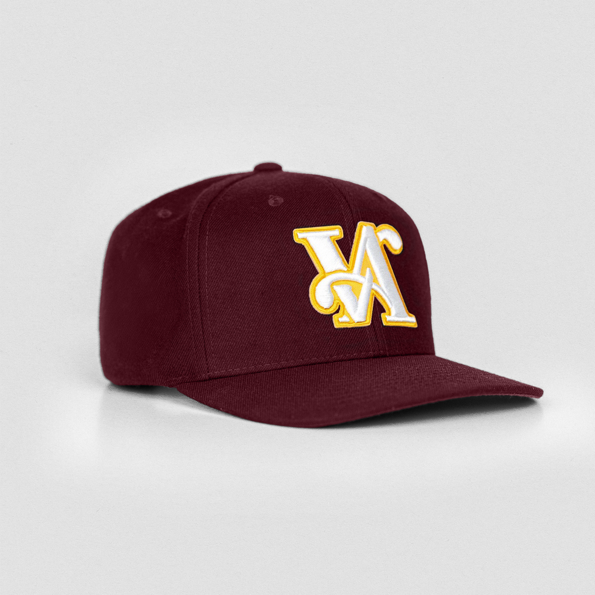 FLAVORS BLEND VA SNAPBACK HAT // MAROON