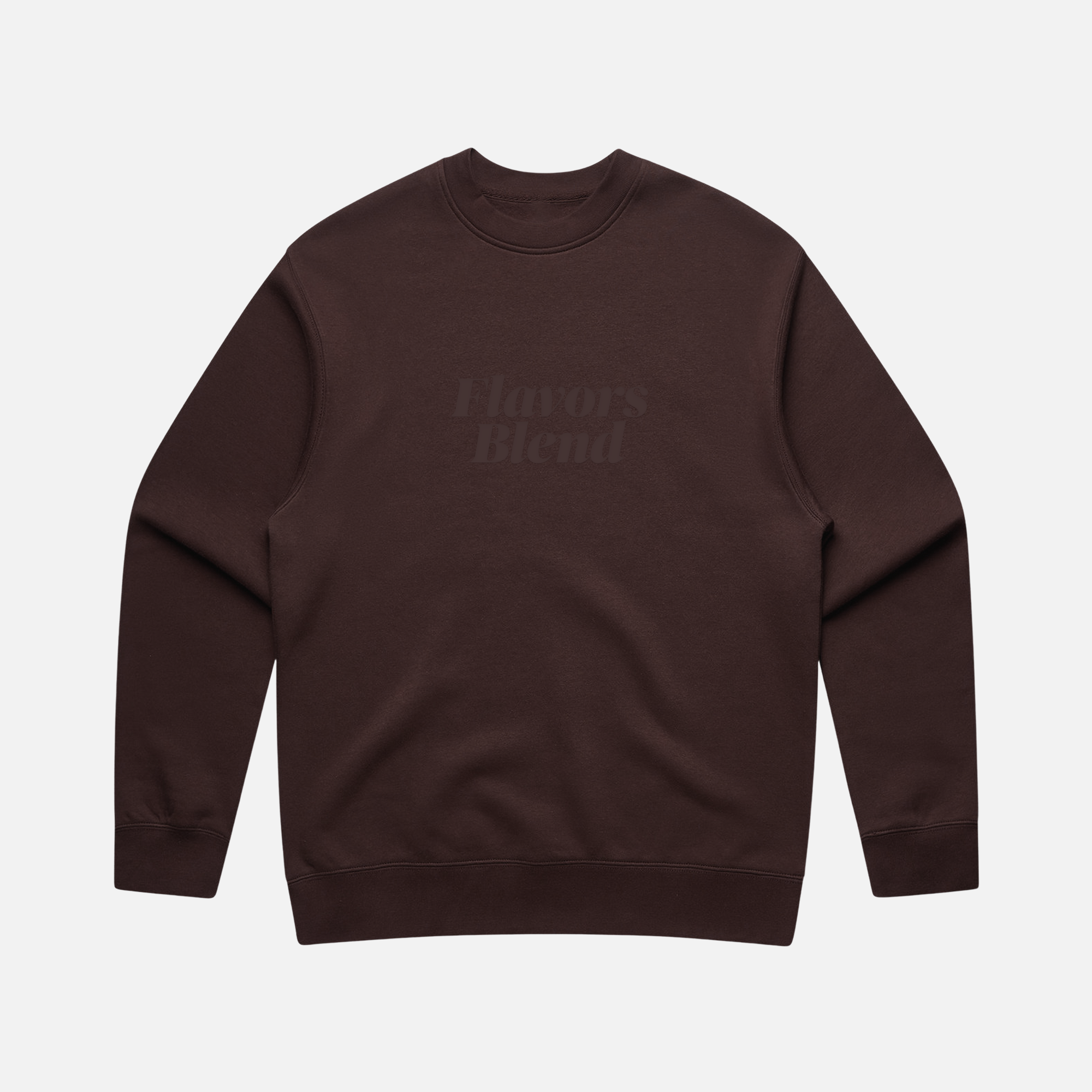 TONAL CREWNECK - BROWN