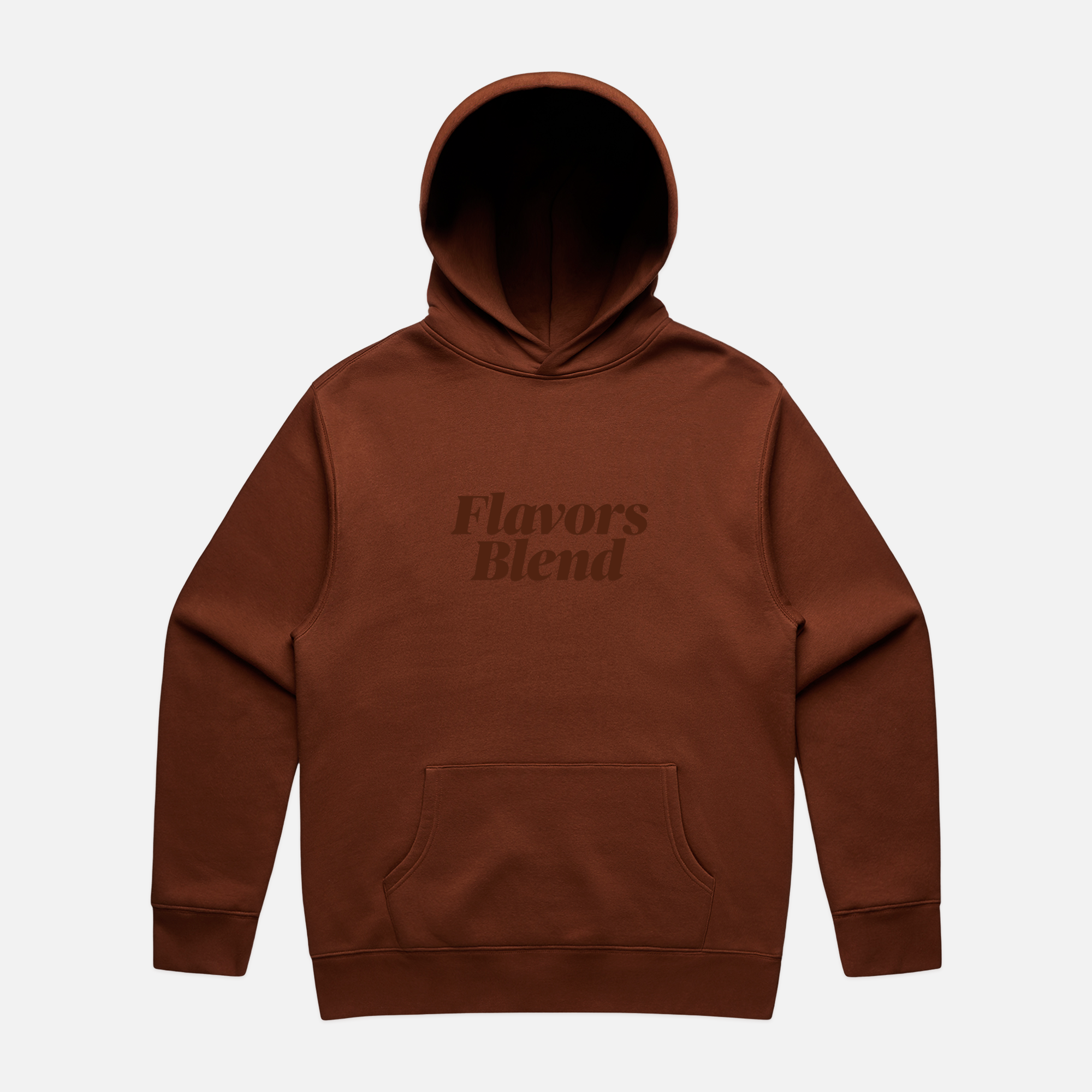 TONAL HOODIE - BURNT ORANGE