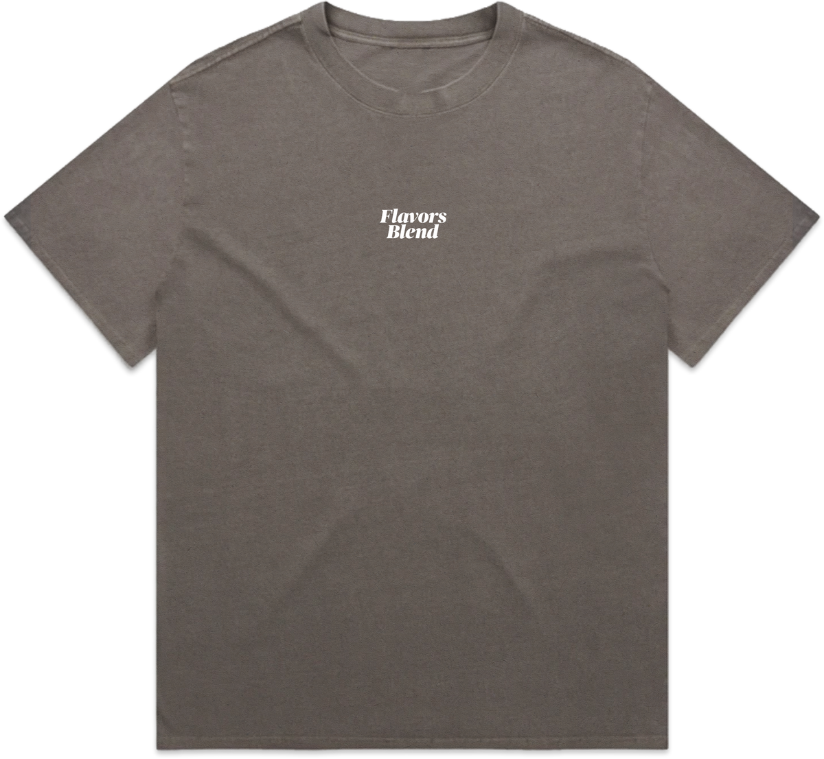 VINTAGE GREY LOGO TEE
