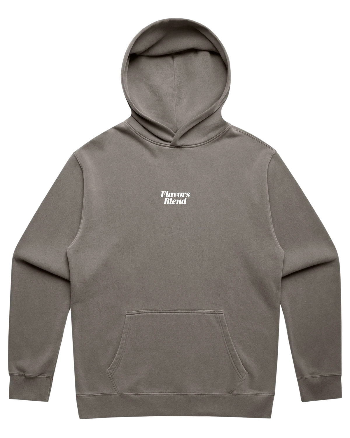 VINTAGE GREY LOGO HOODIE