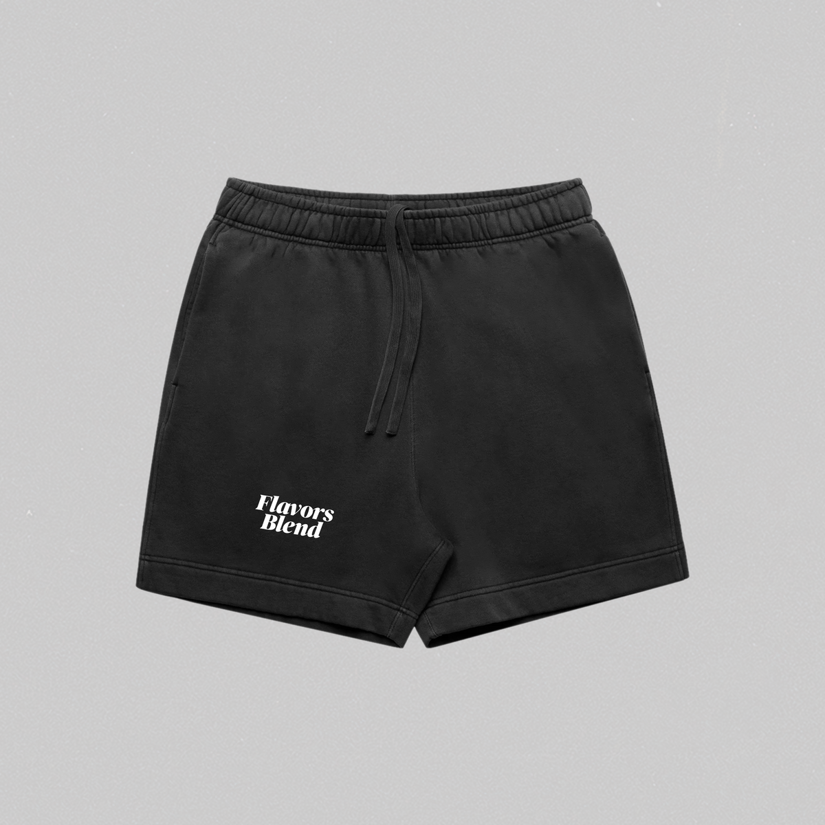 RELAXED FIT FLAVORS BLEND SWEATSHORT // VINTAGE BLACK