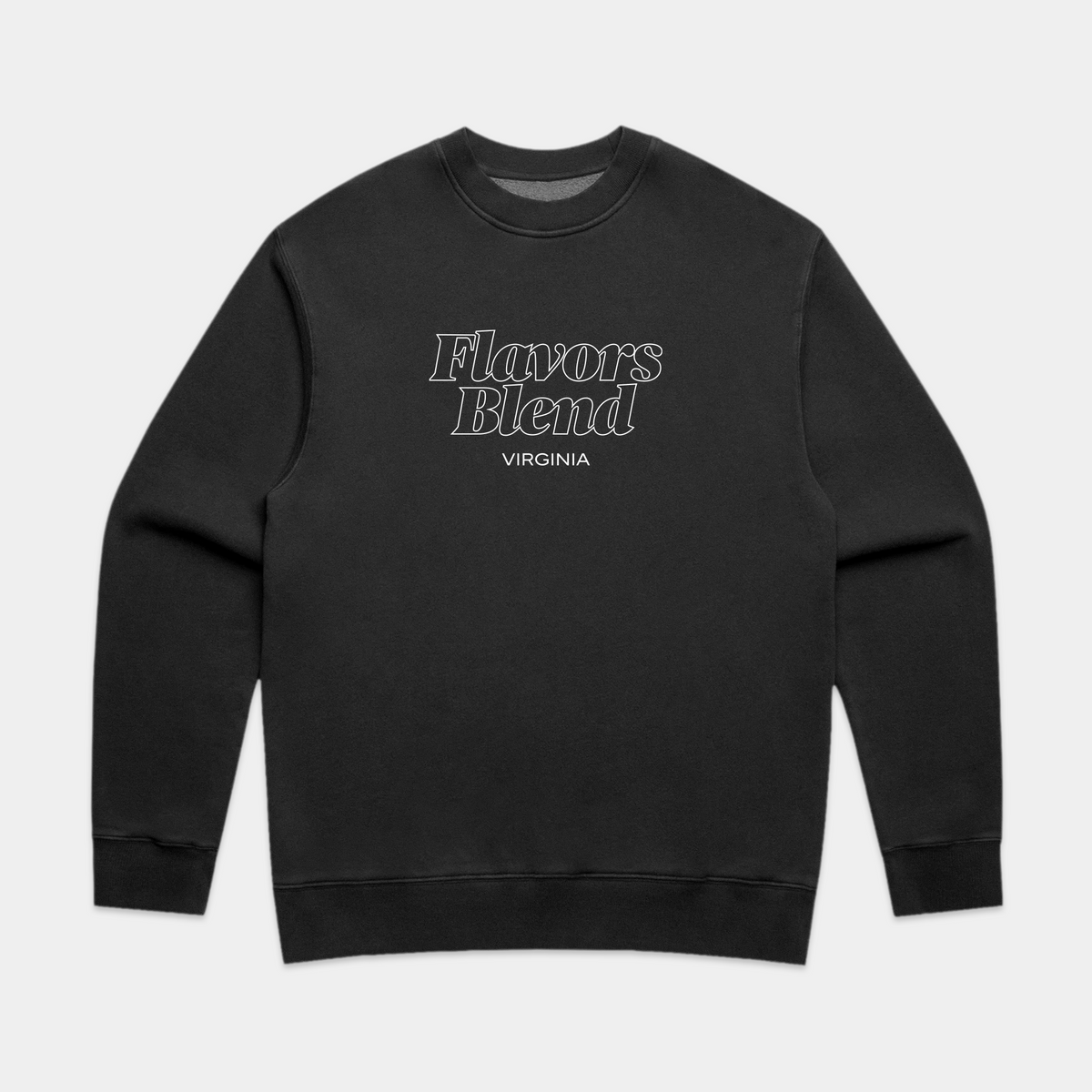 FBVA CREWNECK SWEATSHIRT - GRAPHITE